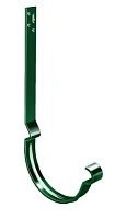 Крюк длинный из стальной полосы Grand Line 125/90 мм RAL 6005 - зеленый мох