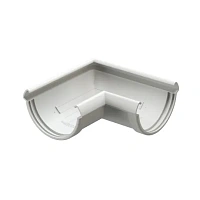 Docke LUX Угловой элемент желоба 90°, Пломбир