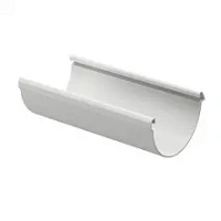 Docke LUX Желоб водосточный 3м, Пломбир