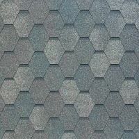 Гибкая черепица однослойная Tegola Nobil Tile ВЕСТ Тёмно-серый