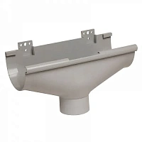 Nicoll (LG25) Воронка желоба компенсирующая 125 мм, Серый