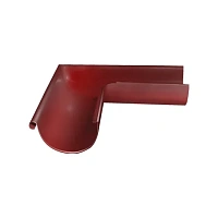 Угол желоба внешний Grand Line 125/90 мм RR 29 - красный