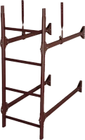 Лестница стеновая ROOFSYSTEMS PRESTIGE ZN длина 1,8 м RAL 8017
