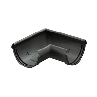 Docke LUX Угловой элемент желоба 90°, Графит