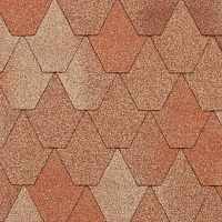 Гибкая черепица однослойная Tegola Nordland ЛЕМЕХ Красный Европа