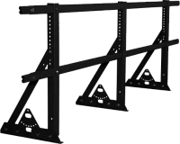 Ограждение кровли ROOFSYSTEMS ELITE для фальцевой кровли H-600 (овал) ГОСТ Р 53254-2009 RAL 9005