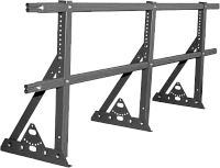 Ограждение кровли ROOFSYSTEMS ELITE H-900 (овал) EURO RAL 7004